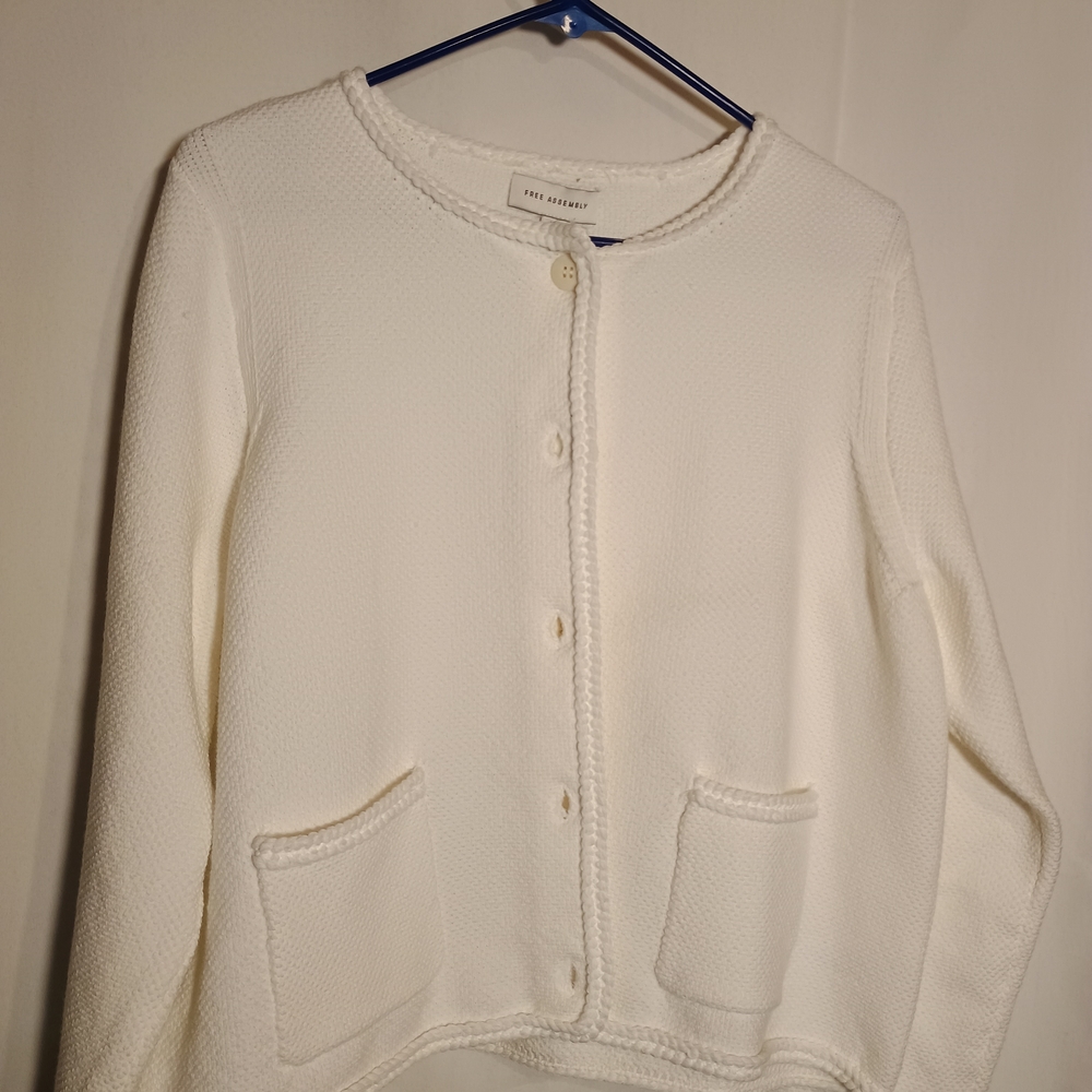 Women's White Sweater